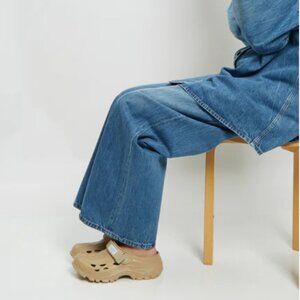 SUICOKE Beige MOK Slippers